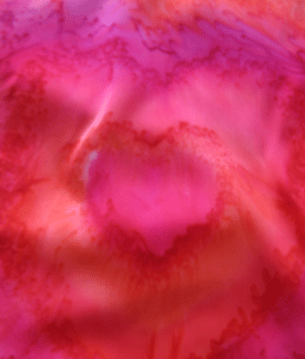 Closeup of Raving Hearts
